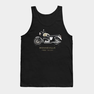 Bonneville T120 1956 - Classic motorcycles Tank Top